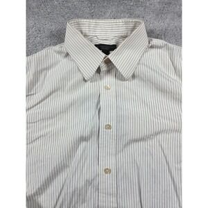 EXPRESS Men's Striped‎ Button Down Long Sleeve Dress Shirt
